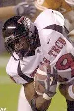 Taurean Henderon and the Red Raiders take on New Mexico at University Stadium in Albuquerque.