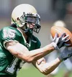Bradly Chavez and the Blazers had their first practice in pads on Wednesday