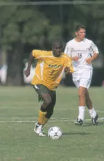 Senior forward Jerson Monteiro scored his second goal in as many games in the championship contest of the Mike Berticelli Memorial Tournament in South Bend, Ind.