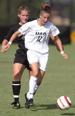 UAB senior Jill Porto was a member of the USL W-League Champions, the Washington Freedom.