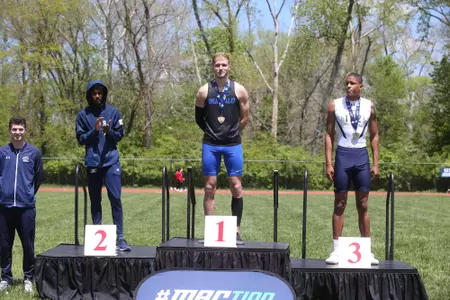 Brandon Burke 2021 MAC Outdoor Championships