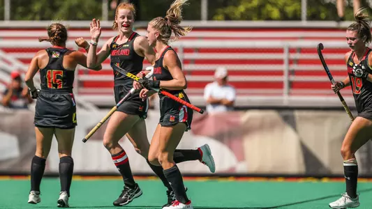 Maryland Terrapins vs. Stanford at Field Hockey Complex in College Park, MD on Monday, Aug. 29, 2022. Mackenzie Miles/Maryland Terrapins