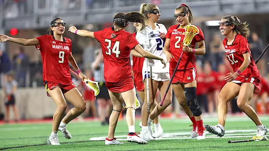 Women's Lacrosse Celebration