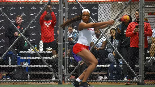Chioma Njoku Weight Throw at Dr. Sanders Invite 