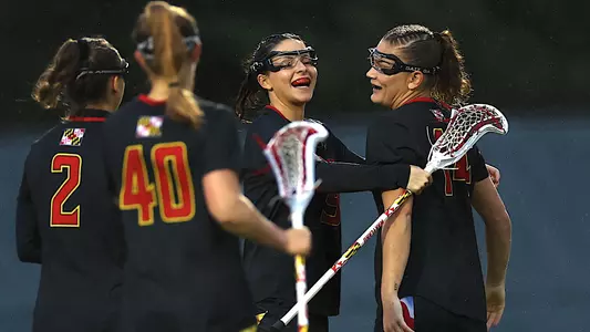Women's Lacrosse Celebration 