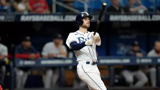 Brandon Lowe Watches Home Run