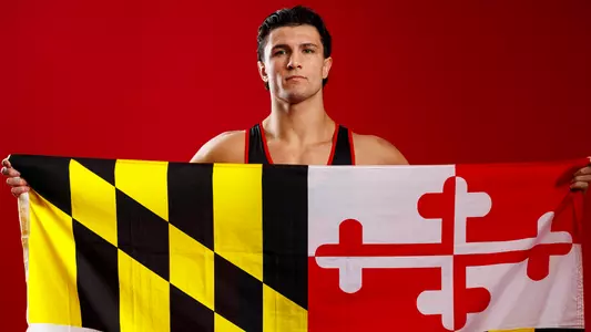 Dom Solis Posed Shot with Flag