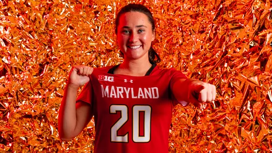 Neve O'Ferrall red backdrop 
