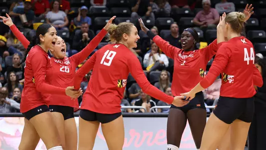 Volleyball Win @ UMBC