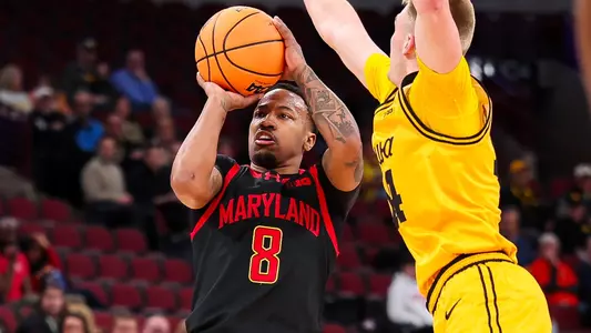 (17) Maryland Terrapins Men's Basketball vs (9) Iowa Hawkeyes at United Center in Chicago, IL on Wednesday, Mar. 11, 2026. Kevin Snyder/Maryland Terrapins