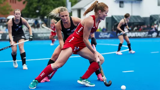 Kelee Lepage playing with U.S Women's National Team