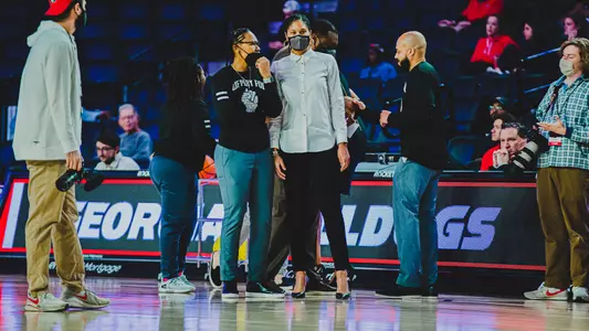 Coach KD on the sidelines