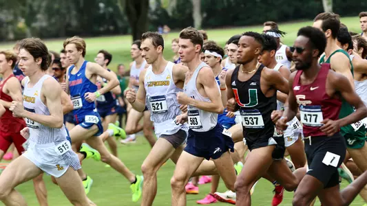 Aidan O'Gorman running at regionals