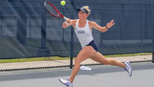 annabelle davis clinches the win in asun quarterfinals