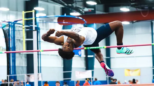 Tariq LaJoie high jumping
