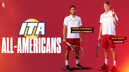 2021 ITA All-Americans Daniel Cukierman & Riley Smith