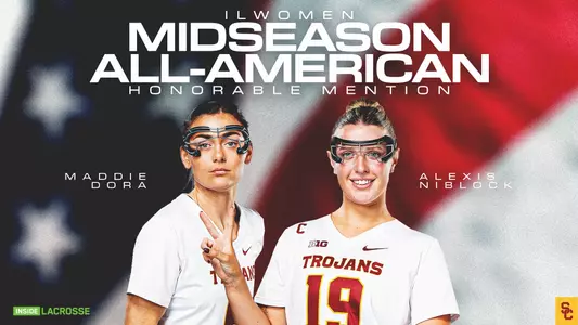 Maddie Dora and Alexis Niblock Named as ILWomen Midseason All-Americans