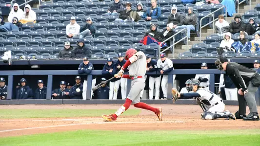 Bryce Martin-Grudzielanek at bat for USC in the second game against Penn State.