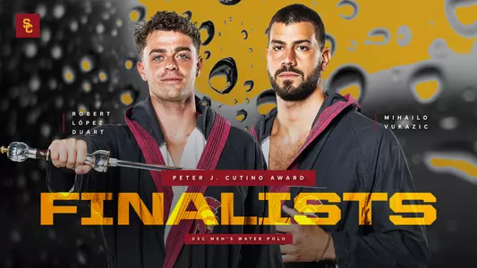 Men's Cutino Award Finalists - Robert López Duart and Mihailo Vukazic