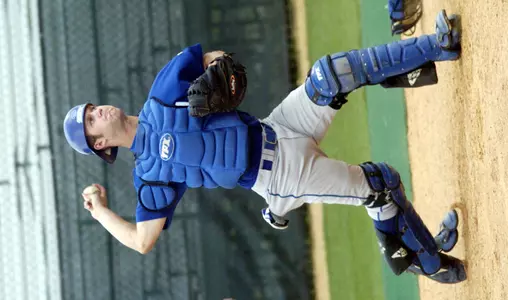 Catcher Brett Lewis hit a two-run home run Thursday against Texas A&amp;M-Corpus Christi.