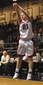 Jamie Buxkemper had a career-best nine points in the victory over Northwestern State