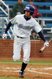 Collin Garner led the Mavs with three infield base hits on Tuesday