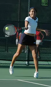 Marissa Brown won 6-2 4-6 5-0 over Lamar on Monday.