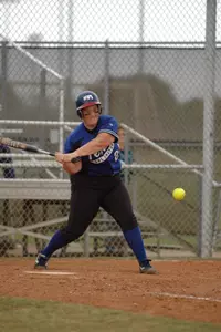Dee Jay Nelson hit her 14th home run of the season against Texas State on Friday.