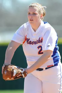 Cara Hulme finished game two with a season high 13 K's