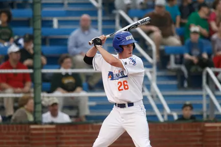 Derek Miller had three hits in Tuesday's 3-0 loss to DBU.