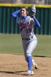 Kallan Thompson went 2-for-4 with 2 RBI in the final game against the Aggies.