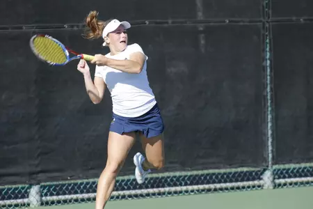 Freshman Jessica Birowski enters Wednesday's match undefeated 11-0.