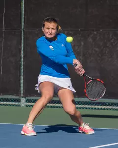 Ekartina Tugarinova looks to help the Mavericks win their fourth match of the season.
