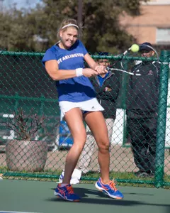 Astrid Gehre continues to help the Mavs stay undefeated in conference play.