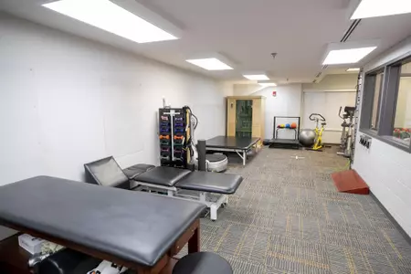 KNOXVILLE, TN - DECEMBER 20, 2018 -  Athletic Training room in in Lindsey Nelson Stadium Knoxville, TN. Photo By Andrew Ferguson/Tennessee Athletics