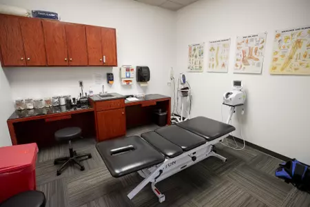 KNOXVILLE, TN - DECEMBER 20, 2018 -  The Tim Kerin Athletic Training room in the Neyland-Thompson Sports Center in Knoxville, TN. Photo By Andrew Ferguson/Tennessee Athletics