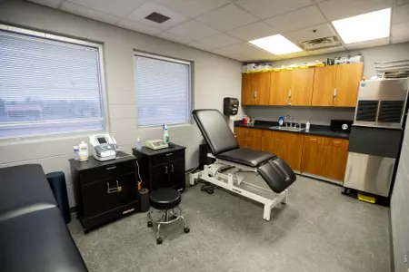 KNOXVILLE, TN - DECEMBER 20, 2018 -  Athletic Training room in the Goodfriend Center in Knoxville, TN. Photo By Andrew Ferguson/Tennessee Athletics