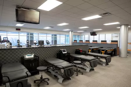 KNOXVILLE, TN - DECEMBER 20, 2018 - The Adair-Carlson Student-Athlete Wellness Center in the Athletic Training room in Anderson Training Center in Knoxville, TN. Photo By Andrew Ferguson/Tennessee Athletics