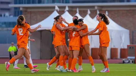 Soccer Team Celebration at Texas