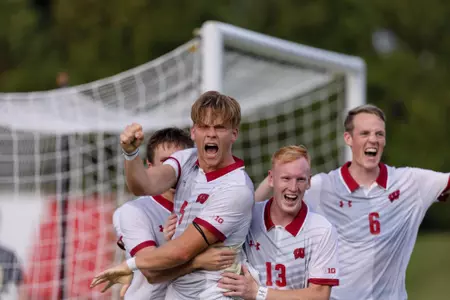 Moritz Kappelsberger celebrates goal
