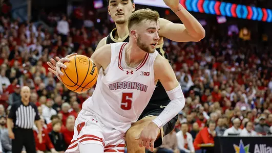Tyler Wahl during a game against Purdue
