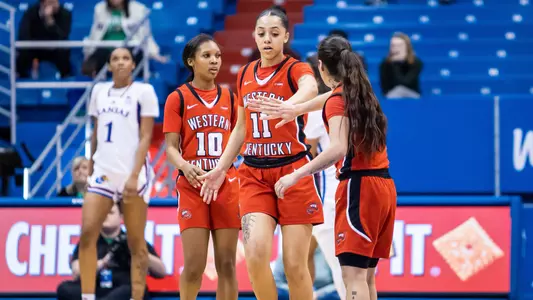 Lady Toppers at Kansas