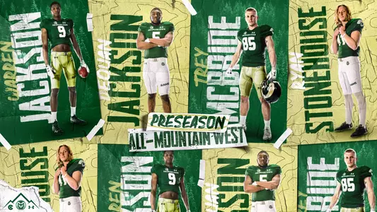 Nine Rams Named to PFF Preseason All-Mountain West Team - Colorado