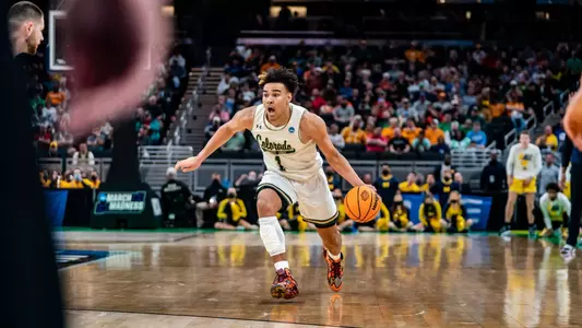 Men's Colorado State Rams John Tonje White College Basketball