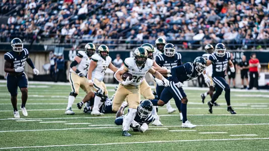 The man who ran on the football field and was tackled by Rams