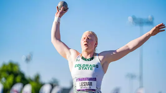 Colorado State Rams 🐏 on X: Congratulations to @CSUTrackFieldXC's Mya  Lesnar on being named this week's @Waterpik Student-Athlete of the Week! 🐏  Mya broke the school record in the women's shot put