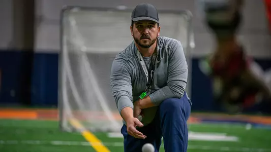 Nick Acquaviva at Practice in Ensley