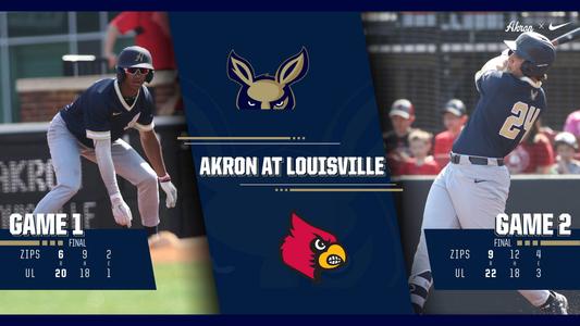 Louisville Baseball Sweeps Doubleheader, Series vs. Akron - Sports