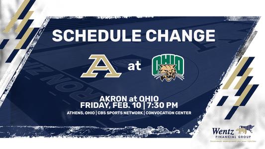 CBS Sports Network Selects Akron at Ohio for MAC Wildcard Game - University  of Akron Athletics