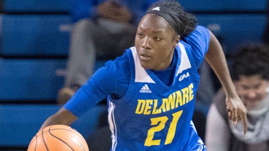 Total Team Effort Pushes Blue Hens to 66-37 Win Against Eastern Illinois